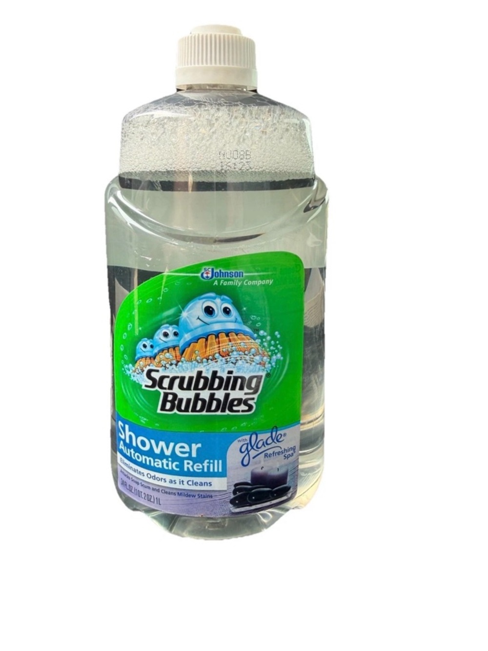 Scrubbing Bubbles Automatic Shower Cleaner Refill 34 Oz Refreshing Spa SEALED